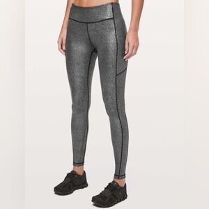Lululemon Speed Up Tight Foil 28 Size 6